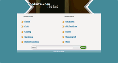 Desktop Screenshot of coolsite.com